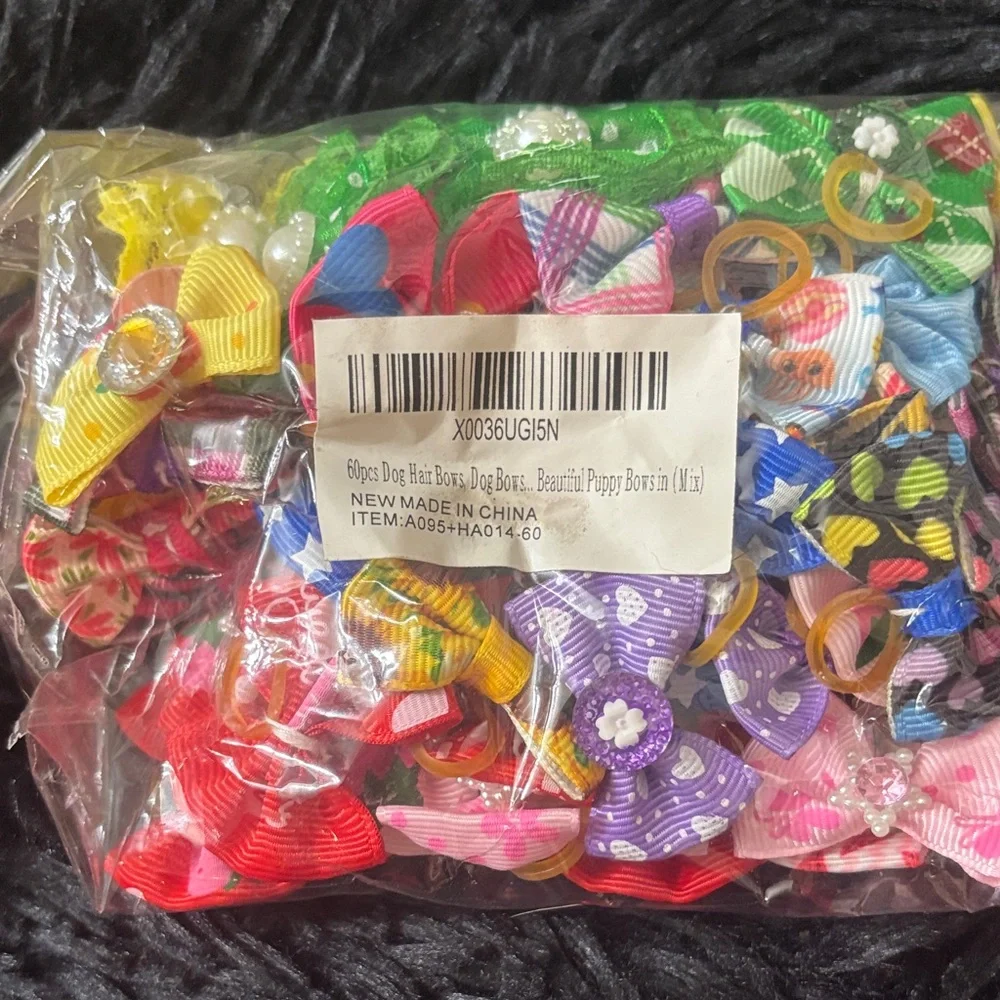 Assorted Kids Hair Bows Pack - Multi-Color